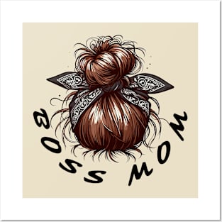 Boss Mom design Posters and Art